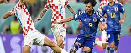 Nhật Bản và Croatia bất phân thắng bại ở trận đấu chính